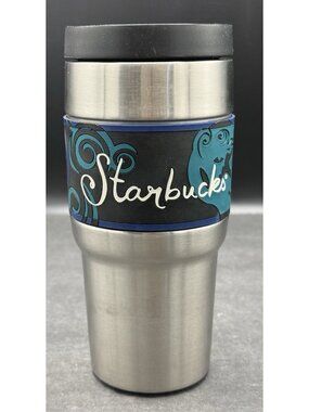 Starbucks Stainless Steel Signature Mermaid Tumbler, 16 oz. Made In Korea